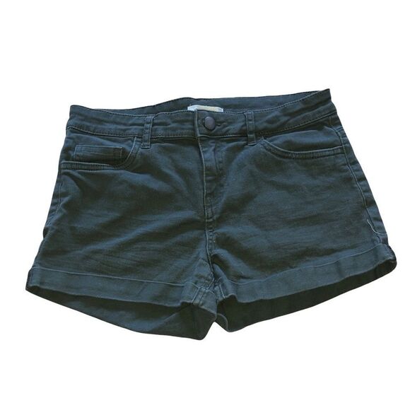 Women's H&M Olive Green Denim Shorts - Picture 1 of 5